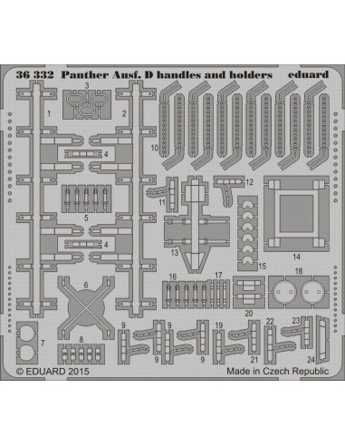 Panther Ausf.D handels a.holders f.Tamiy 