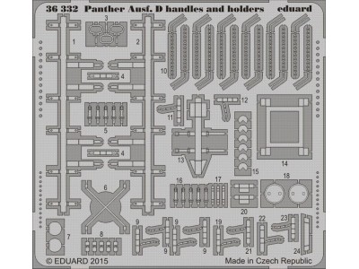 Panther Ausf.D handels a.holders f.Tamiy 