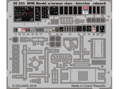 D9R Doobi w/armor slats-interior f.Meng 