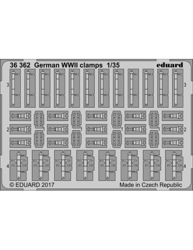 German WW2 clamps 