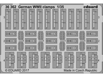 German WW2 clamps 
