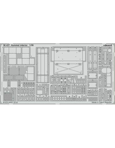 Hummel interior for Tamiya 