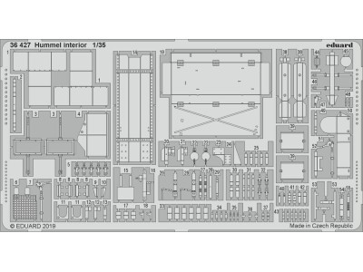 Hummel interior for Tamiya 