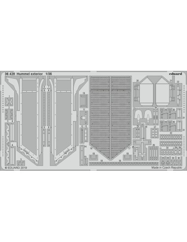 Hummel exterior for Tamiya 