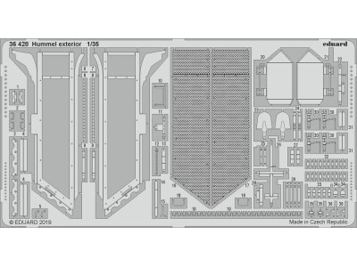 Hummel exterior for Tamiya 