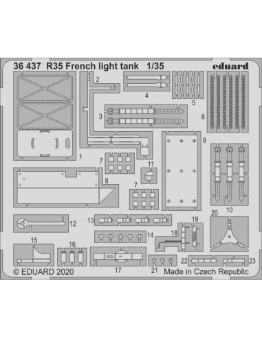 R35 French light tank for Tamiya 