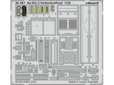 Sd.Kfz.2 Kettenkraftrad 1/35 for TAMIYA 