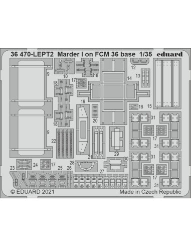 Marder I on FCM 36 base 1/35 for ICM 