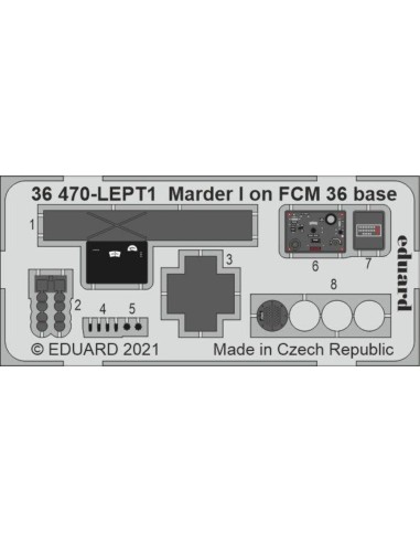 Marder I on FCM 36 base 1/35 for ICM 