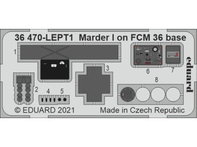 Marder I on FCM 36 base 1/35 for ICM 