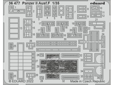 Panzer II Ausf.F for ACADEMY 