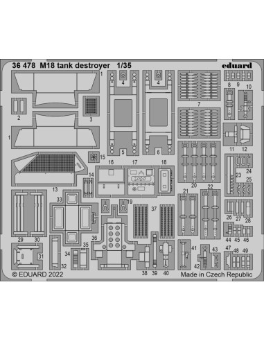 M18 tank destroyer for TAMIYA 