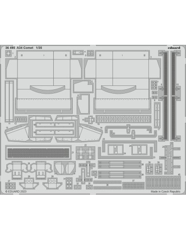 A34 Comet 1/35 for TAMIYA 