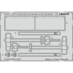 Scammel Commander w/ 62t semitrailer 1/35 HOBBY BOSS 