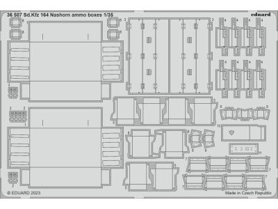Sd.Kfz. 164 Nashorn ammo boxes 1/35 BORDER MODEL 