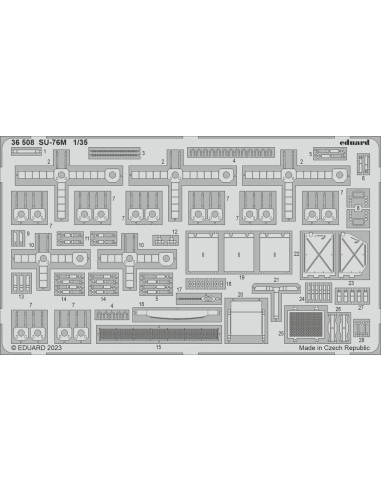 SU-76M 1/35 ZVEZDA 