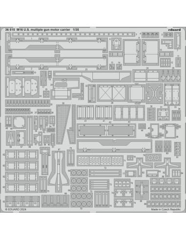 M16 U.S. multiple gun motor carrier 1/35 TAMIYA 