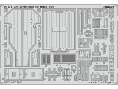 GPA amphibian 4x4 truck  TAMIYA 
