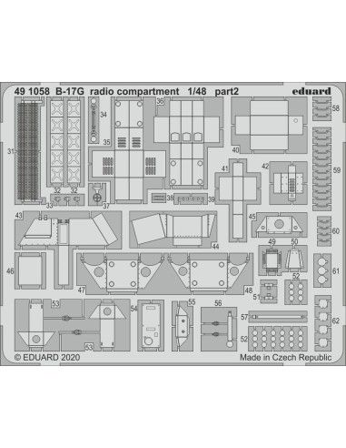 B-17G radio compartment for HKM 