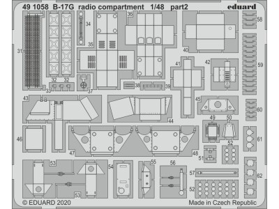B-17G radio compartment for HKM 