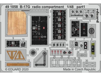 B-17G radio compartment for HKM 