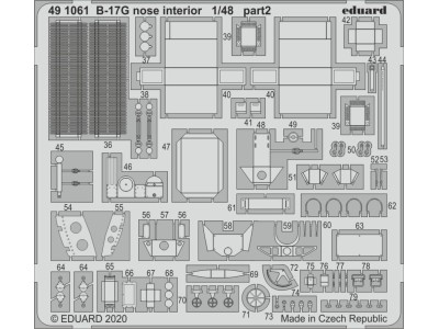 B-17G nose interior for HKM 