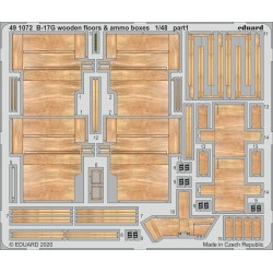 B-17G wooden floors & ammo boxes for HKM  2
