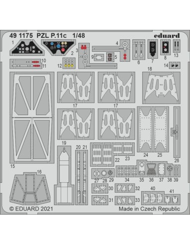PZL P.11c 1/48 for ARMA HOBBY 