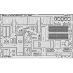 B-17F waist section 1/48 for HKM  2