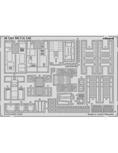 SR-71A interior for REVELL 