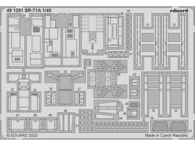SR-71A interior for REVELL 