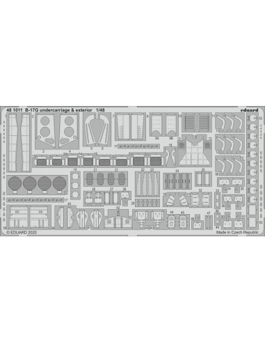 B-17G undercarriage & exterior for HKM 