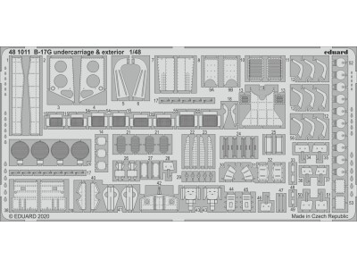 B-17G undercarriage & exterior for HKM 