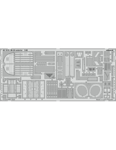 Mi-24 exterior for Zvezda 