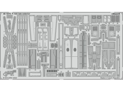 F-14A late exterior for TAMIYA 
