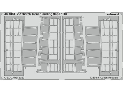 Z-126/226 Trener landing flaps for EDUARD 
