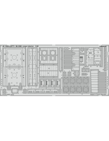 Mi-35M cargo interior for ZVEZDA 