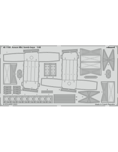Anson Mk.I bomb bays 1/48 for AIRFIX 