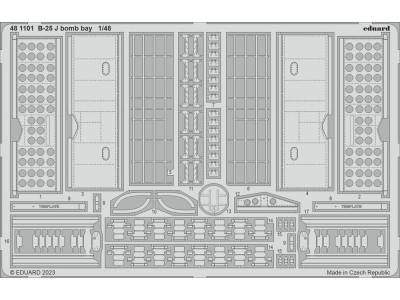 B-25J bomb bay 1/48 HKM 