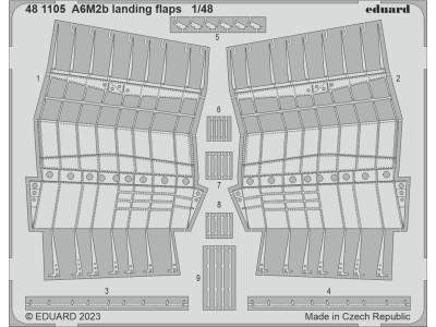 A6M2b landing flaps 1/48 ACADEMY 