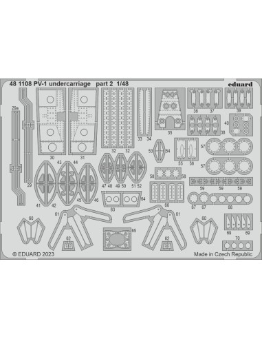 PV-1 undercarriage 1/48 ACADEMY 