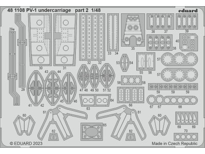 PV-1 undercarriage 1/48 ACADEMY 