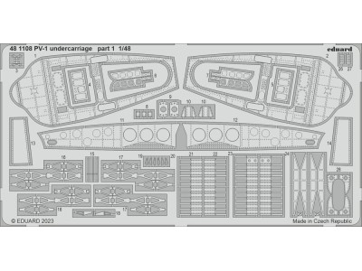 PV-1 undercarriage 1/48 ACADEMY 