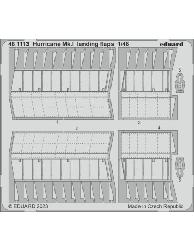 Hurricane Mk.I landing flaps 1/48 HOBBY BOSS 
