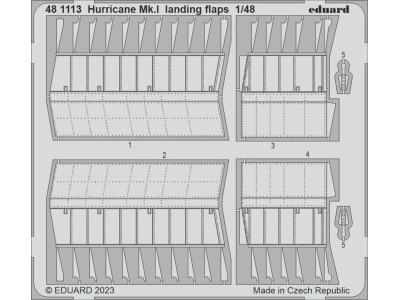 Hurricane Mk.I landing flaps 1/48 HOBBY BOSS 