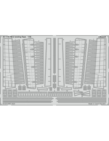 FM-2 landing flaps 1/48 EDUARD 