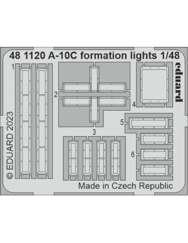 A-10C formation lights 1/48 ACADEMY 