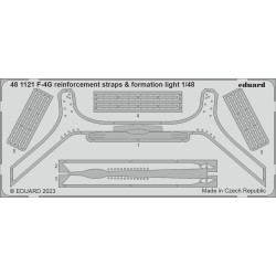 F-4G reinforcement straps & formation lights 1/48 MENG 