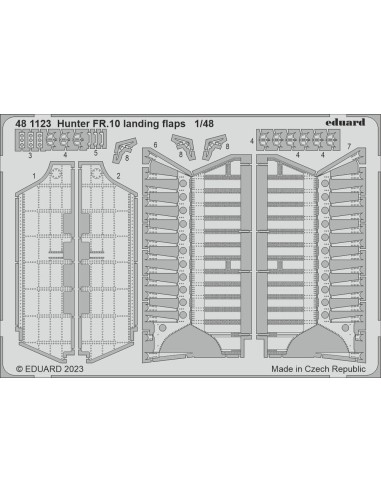 Hunter FR.10 landing flaps 1/48 AIRFIX 