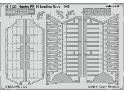 Hunter FR.10 landing flaps 1/48 AIRFIX 